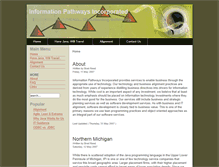 Tablet Screenshot of informationpathways.com